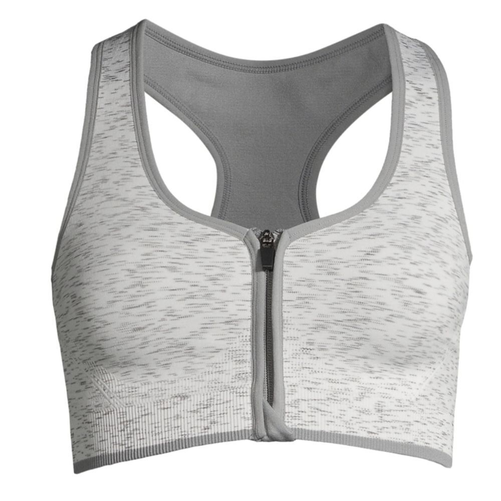 Avia Women’s Seamless Zip Front Sports Bra Size XXXL